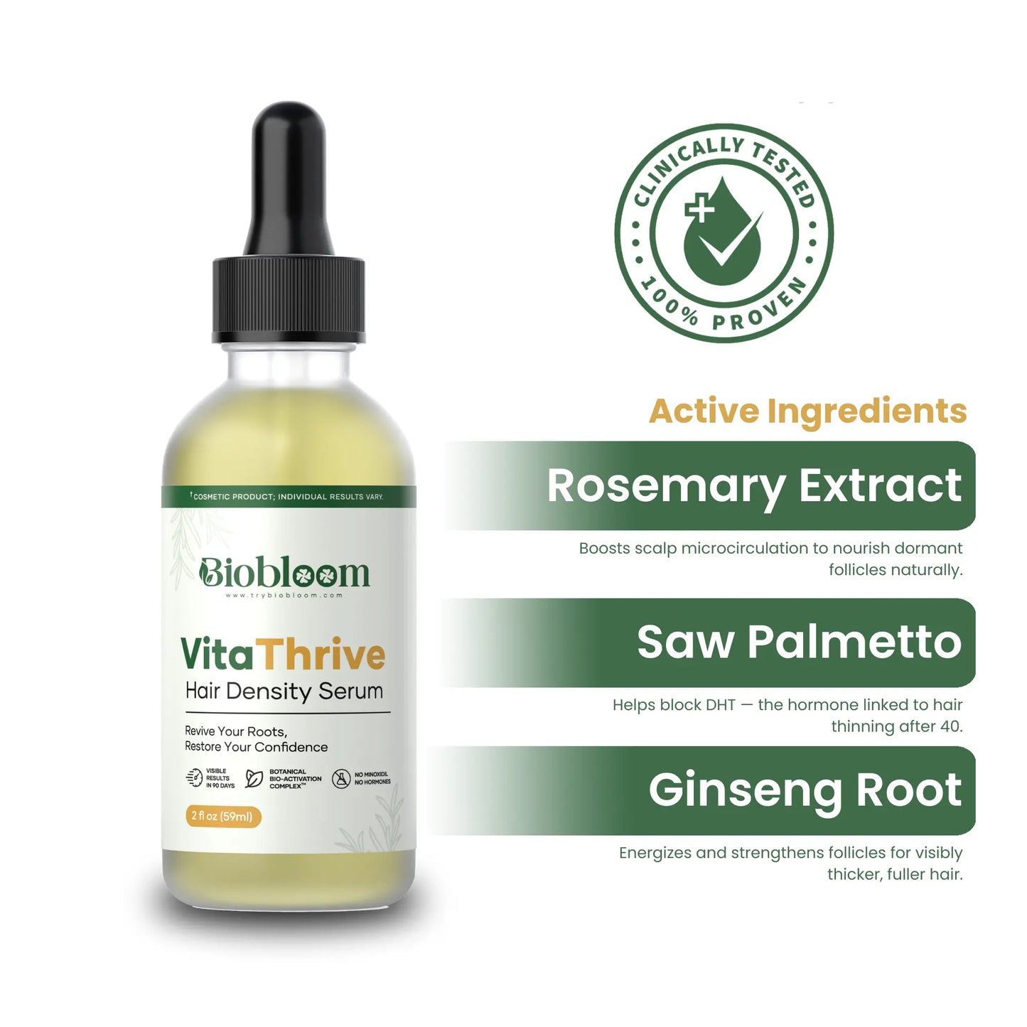 VitaThrive™ Hair Density Serum